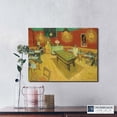 thumbnail image 7 of The Night Cafe in the Place Lamartine in Arles, Night Cafe Van Gogh, Van Gogh Wall Art, Ready To Hang for Living Room Home Wall Decor 11x14, 7 of 7