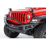 Go Rhino! 331201T, Automotive Front Bumper fits Jeep Wrangler/Gladiator, Black