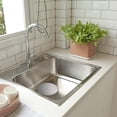 thumbnail image 5 of Tapones para bañera Tapón para fregadero Tapón para fregadero de cocina 15,5 cm de diámetro para cocinas, baños y lavandería Tapón de drenaje universal (1 pieza, blanco), 5 of 5