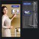 thumbnail image 4 of Tholdsy Funda protectora para teléfono de ducha sin perforaciones montada en la pared, resistente al agua, para baño, soporte para teléfono móvil, Teléfono y Comunicación No.1, 4 of 6