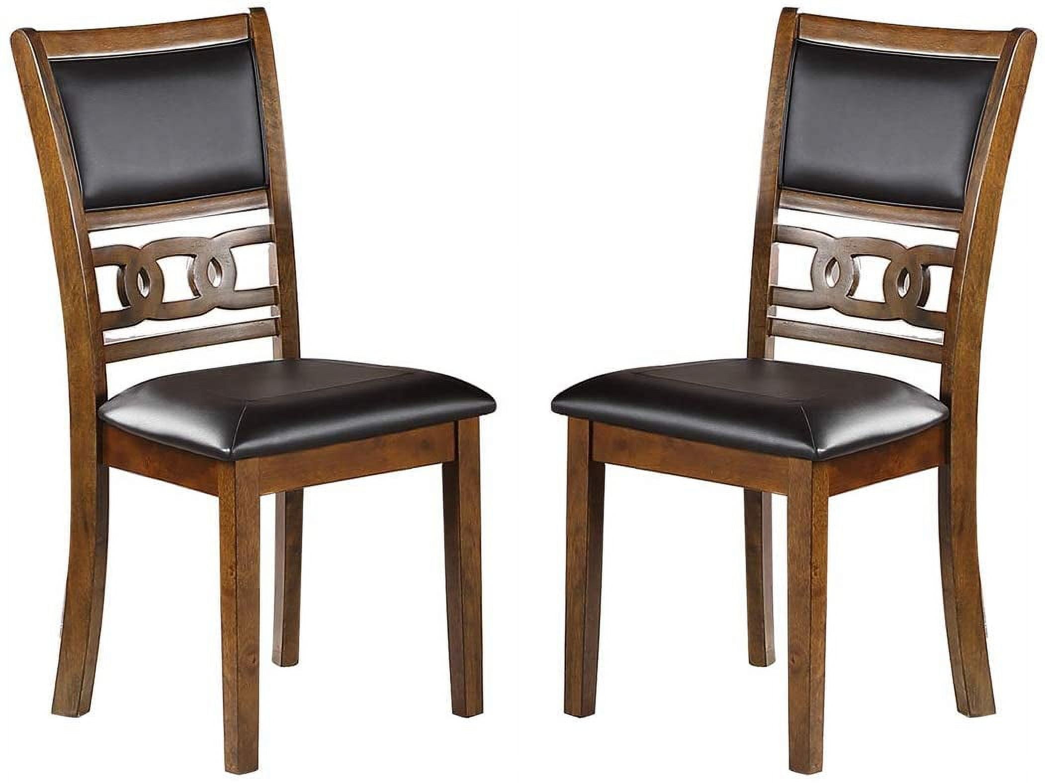 Modern Dinning Chair, Set of 2, Solid Wood Counter Height Chairs