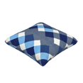 thumbnail image 3 of Multi-Size Linen Sofa Pillow Cover Invisible Zipper Open And Close Strong Use For Sofa Chair Garden Sofa Car Argyle Plaid Deepskyblue_1 18"X18", 3 of 8