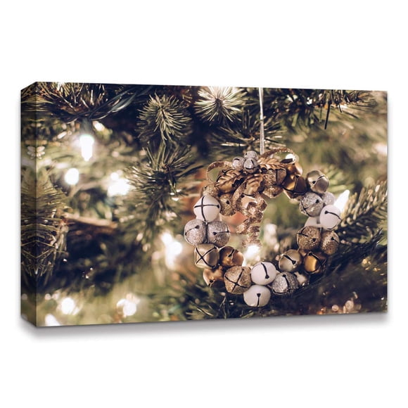 NWT IDEA4WALL Art Mural sur Toile Arbre de Noël Peinture Uvre d'Art pour Impressions Maison Encadré - 24x36 Pouces