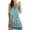 Sky Blue, variant on Meichang Sleeveless Dresses for Women Vintage Floral Print Cutout Front Dresses Casual Crew Neck Knee Length Dresses Loose Fit Casual Midi Dresses Summer Beach Sundresses