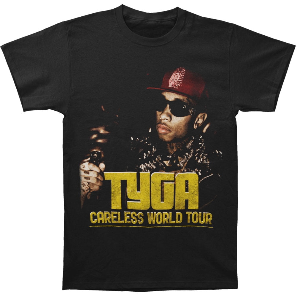Black Careless World New: TYGA Adult Rap Concert Hoodie 