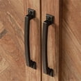 thumbnail image 4 of Pemberly Row Modern Engineered Wood Bedroom Armoire in Brown, 4 of 5