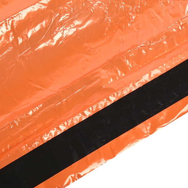Sleeping Bag, Orange Emergency Sleeping Bag, Insulated Compact for Camping Hiking