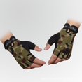 thumbnail image 1 of Guantes tácticos de medio dedo para adultos, guantes protectores para deportes de ciclismo, guantes de entrenamiento de montañismo al aire libre, guantes de fitness para niños, 1 of 6