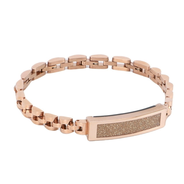 Bracelet Intelligent en Acier Multi Modes de Mouvement Rappel d'Appel Étanche Magnétique Bracelet Intelligent Traqueur d'Activité Entraînement Physique