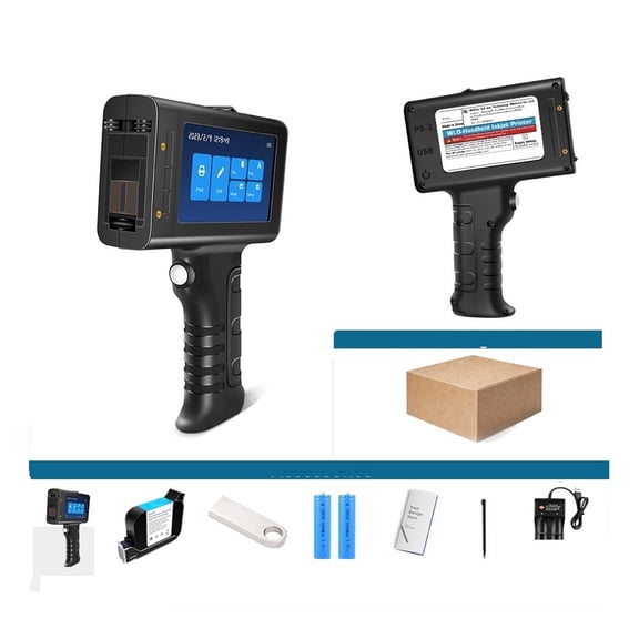 Printer Jet, Handheld Printer Portable Inkjet For Metal Barcode Logo Bulk QR Code Plastic, Smart Thermal Printer
--------
,Fast Printing