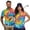Rainbow Tie Dye, variant on KUIFORTI Funny Couple Golf Shirts Rainbow Tie Dye Women Sport Cloth Moisture Wicking Suitable for Tennis Enthusiasts Machine Washable Soft and Comfortable