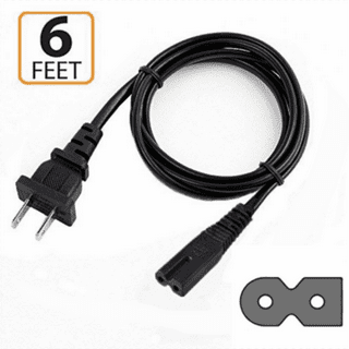ReadyWired Power Cord Cable for Singer Sewing Machine 7467, 7469, 7469Q,  7470, 8090, 8763 Curvy, 8770, 8780 (Curvy), 9217, 9940, 9960 Quantum Stylist