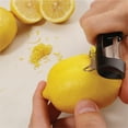 thumbnail image 6 of Baker's Secret Swivel Peeler - Stainless Steel Vegetable Peeler with Potatoe Eye Remover and Lemon Zester, Red - Kitchen Accessories, 6 of 7