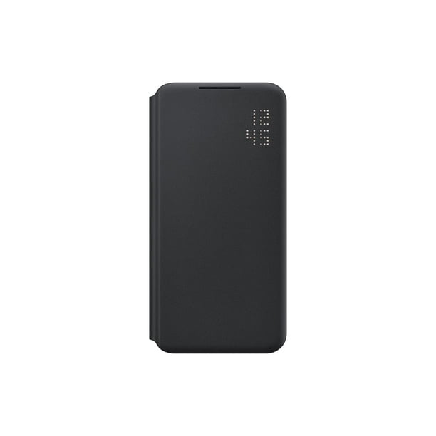 Funda para teléfono Samsung Galaxy S22+ LED View Cover negra