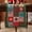 Red Green, variant on HonorHut Christmas Patchwork Table Flag Washable Jacquard Tablerunner Retro Tassel Tablecloth Boho Fringe Christmas Table Runner 14x71Inch Red Green