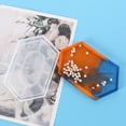 thumbnail image 4 of Usmixi Boîte de Rangement en Cristal Époxy DIY Miroir Rhombus Manuel Hexagonal, 4 of 4