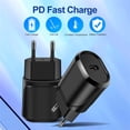 thumbnail image 2 of Electronics Accessories, PD18w Fast Quick Charger Hub Wall Power Adapter Fast Charger For 12, 2 of 8