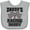 AC-Heather Grey, variant on Inktastic Racing Buddy Girls Car Flags Girls Baby Bib