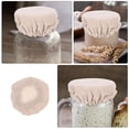 thumbnail image 3 of BESTYASH 4Ud De Tela Para Frascos De Boca Ancha Beige Ideal Para Conservas Y Café, 3 of 8