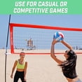 thumbnail image 4 of Voleibol GoSports Suave Blanco Regulación para Interiores y Exteriores, 4 of 6