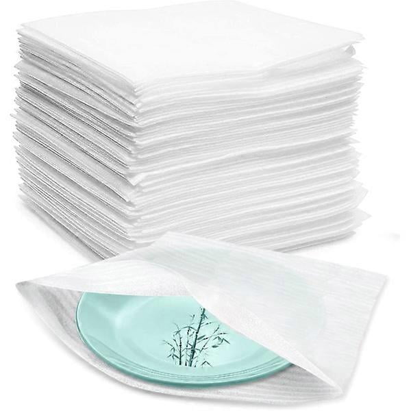 100PCS 10x20cm Foam Sheets for Moving Cardboard for Porcelain Glass Dishes