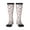 3 Black, variant on French Bulldog Duck Print Thigh High Socks Extra Long Stretchy Sock Women Over Knee High Opaque Stocking Daily Wear
