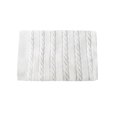 thumbnail image 2 of 100-Percent Cotton Cable Knit Luxury Turkish Throw Blanket, Cream, 2 of 3