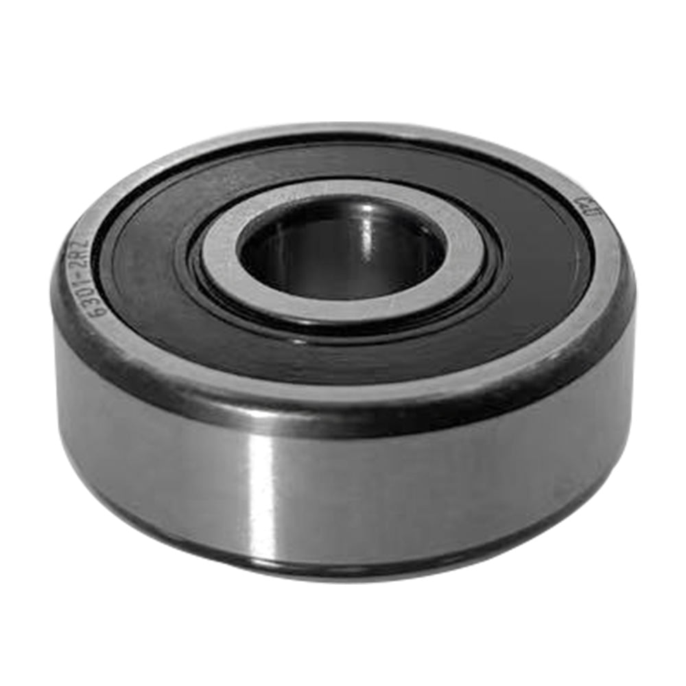CKU Deep-Groove Ball Bearings 6301-2RS Double 2RS Rubber Sealed Pre-Lubricated Chrome Steel 20-Pack 12x37x12mm