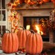thumbnail image 3 of Calabazas Artificiales Grandes de 7,88 Pulgadas de Espuma Decorativa para Halloween., 3 of 6