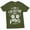 Military Green, variant on My Valentine Has Paws Dog Cat Person T-Shirt Pet Lover Valentine'S Gift Shirt (Small Grey)