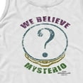 thumbnail image 2 of Men's Marvel Spider-Man: No Way Home We Believe Mysterio Distressed  Tank Top White 2X Large, 2 of 4
