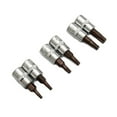 thumbnail image 2 of Mduoduo 6 Pcs 1/4 inch Hex Torx Screwdriver Bit Set Drive Socket Head Screwdriver T10-T40, 2 of 9