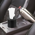 thumbnail image 6 of WRISTBIQUE Car Tissue Box Organizer Black 1Pcs 6.3x2.7x2.7in, 6 of 11