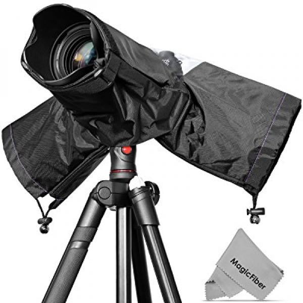 Standard and Flash Version Altura Photo Rain Cover for DSLR Camera 2 Pack