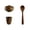 C2#M, variant on Wooden Salad Bowl, 3.94" x 2.36" Wood Bowl, Decorative Serving Dish, Wood Soup Bowl, Wooden Pasta Bowl, Wood Mixing Bowl for Kitchen, Dining Table Centerpiece