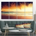 thumbnail image 1 of Design Art - Palm Leaves on Caribbean Seashore, 1 of 3