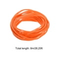 thumbnail image 2 of Uxcell Aluminum Profile Slot Cover Flat Seal Orange 8M Length 0.31" Width 3030 4040 Series, 2 of 5