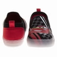 thumbnail image 4 of Disney Cars Boys Lightning McQueen Light-Up Slip-On Canvas Sneakers (Toddler), Red, Size: 8, 4 of 6