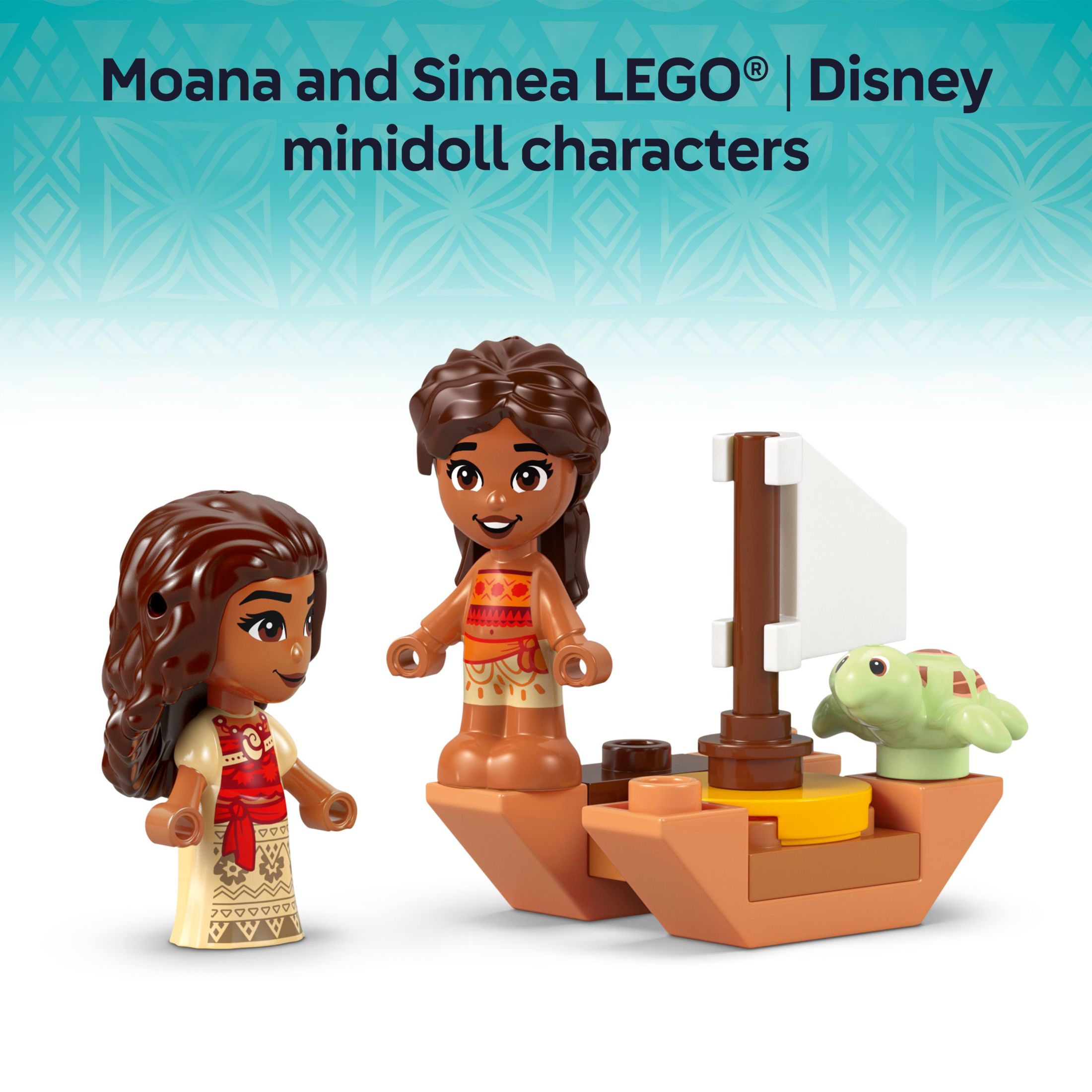 LEGO Disney Diversión en la Isla de Moana Juguete de Construcción - Juguete de Moana para Niños, Niñas y Niños, Mayores de 5 Años - con 2 Micro-Muñecas Disney y Figura de Animal Pua - Idea de Regalo para Cumpleaños - 43260 7