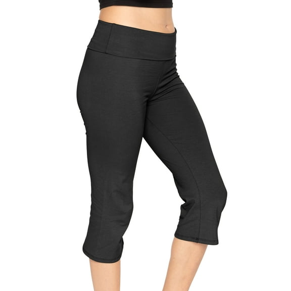 Stretch Is Comfort Women's Capri Yoga Pants | Adult Small- 7x