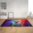 thumbnail image 2 of Hippie German Shorthaired Pointer Portrait oil painting Watercolor Tie-dye Vintage Indoor Rug GSP Lover Dog Gift Carpet Living Bed Room Sofa Home Decor - 00015, 2 of 5