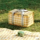 thumbnail image 4 of Cesta de picnic plegable de gran capacidad de tela Oxford, cesta de mano para exteriores de primavera, cesta de almacenamiento plegable para jardín, verduras y cubiertos, amarillo, 4 of 6