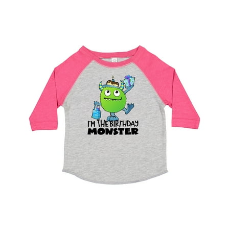 

Inktastic I m the Birthday Monster- Green Gift Toddler Boy or Toddler Girl T-Shirt