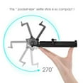thumbnail image 2 of Ultra Compact Selfie Stick Monopod for iPhone X SE 8 PLUS 7 Plus 6S Plus 6 Plus 5S 5C 5, 2 of 6