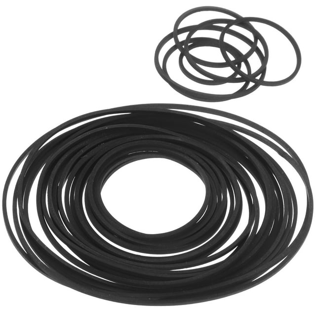 30pcs Recorder Rubber Belts Cassette Player Belts Replacement Cassette