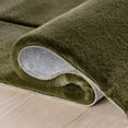 thumbnail image 5 of nuLOOM Auralyn Solid Cloud Washable Area Rug, 5' x 8', Auralyn Green, 5 of 9