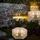 thumbnail image 5 of Paquete de 3 luces de cubo de hielo al aire libre solar, decoración de jardín al aire libre, para patio porche paisaje césped, 5 of 5