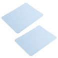 thumbnail image 5 of alfombrillas de ratón de cuero PVC impermeable para escritorio, cojín para oficina, hogar, protector de ratones, 27 x 21 cm, color azul claro, 5 of 5