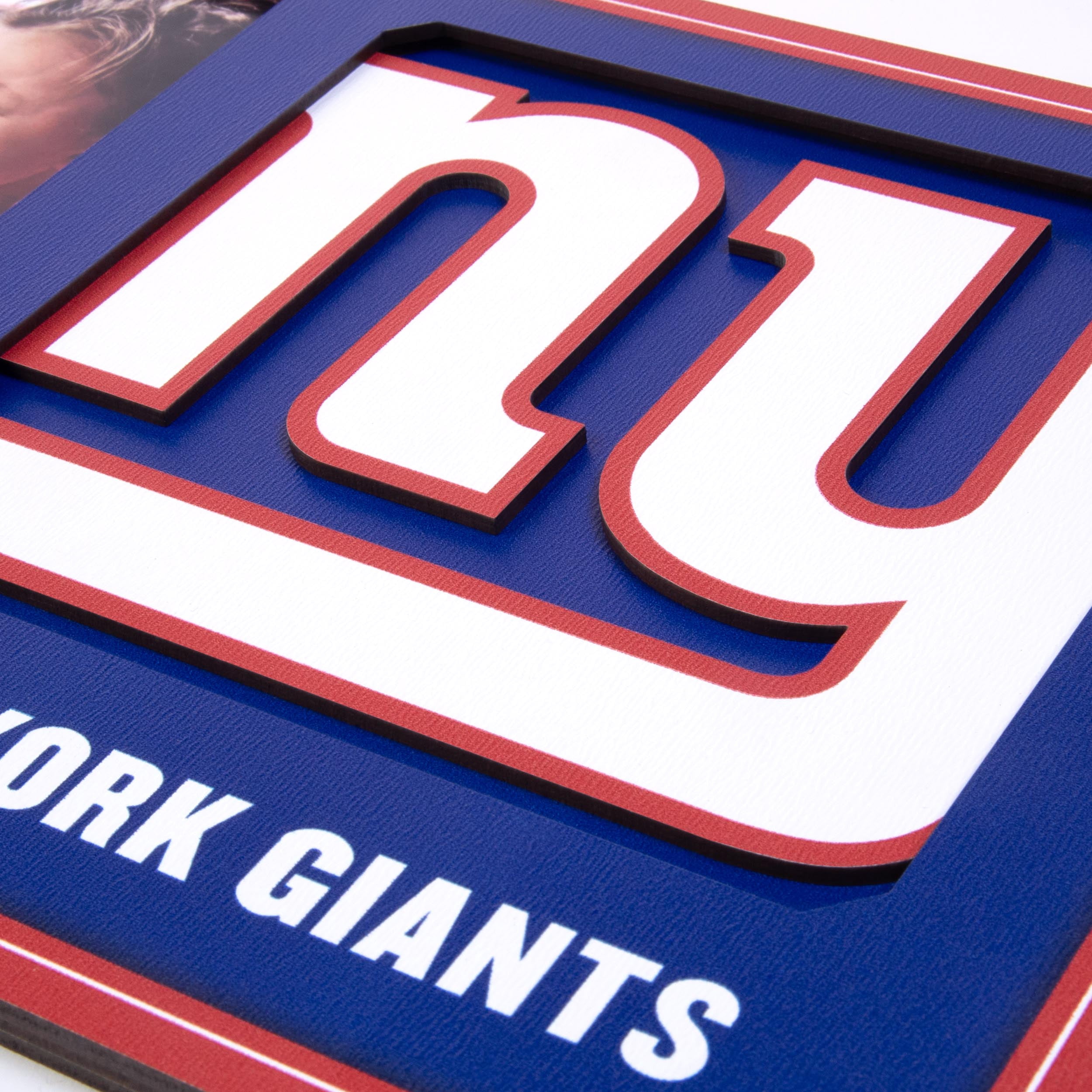 New York Giants 3D Logo Picture Frame