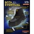 thumbnail image 2 of Bota SFB Industrial Seguridad Trabajo Piel Casco Protección para hombre y mujer, 2 of 3